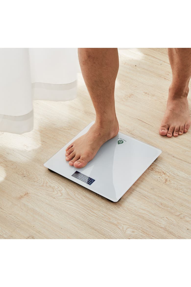 Bathroom Digital Scale, Alternate, color, White