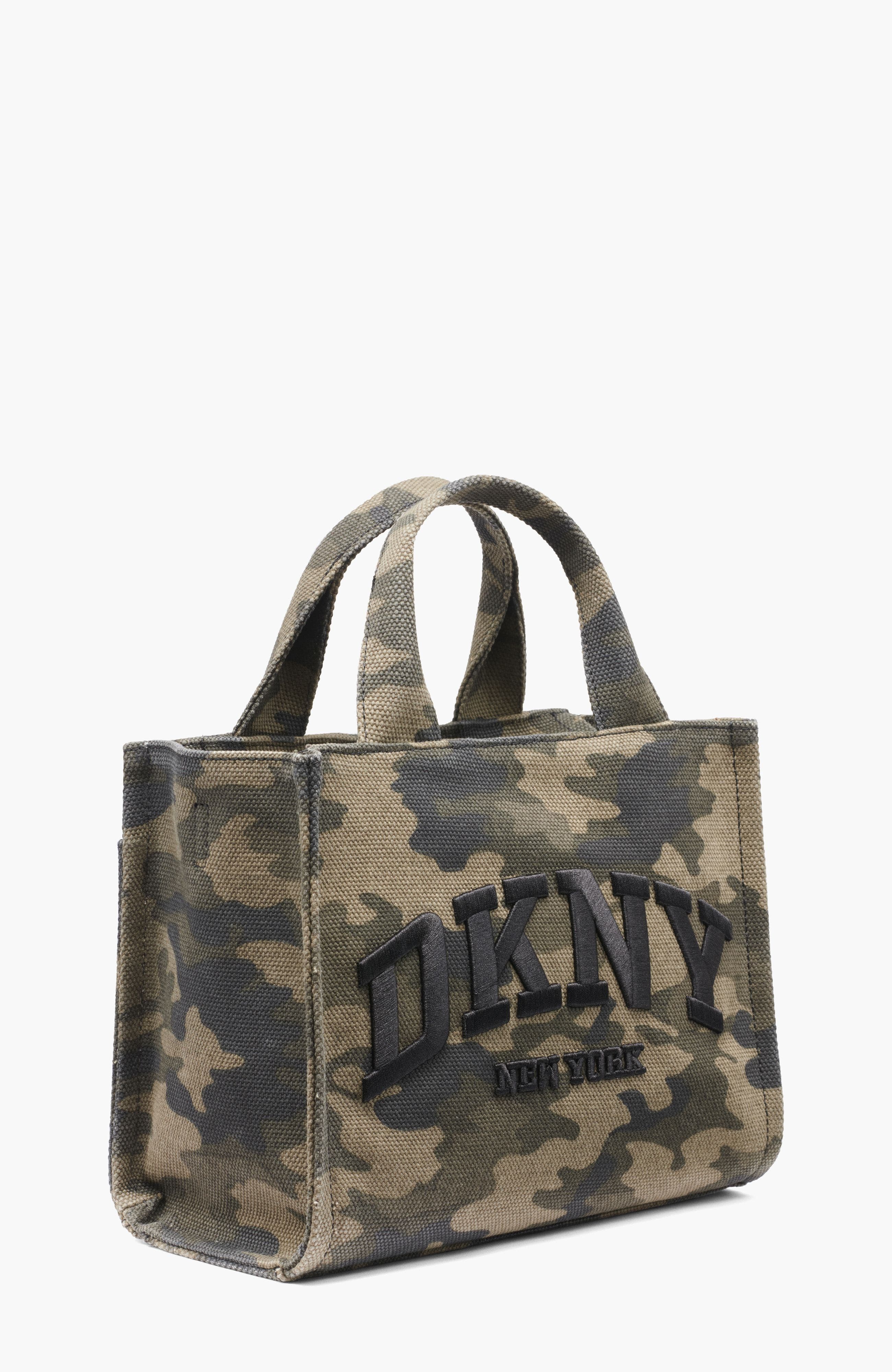 DKNY Hadlee Small Tote, Alternate, color, Camouflage