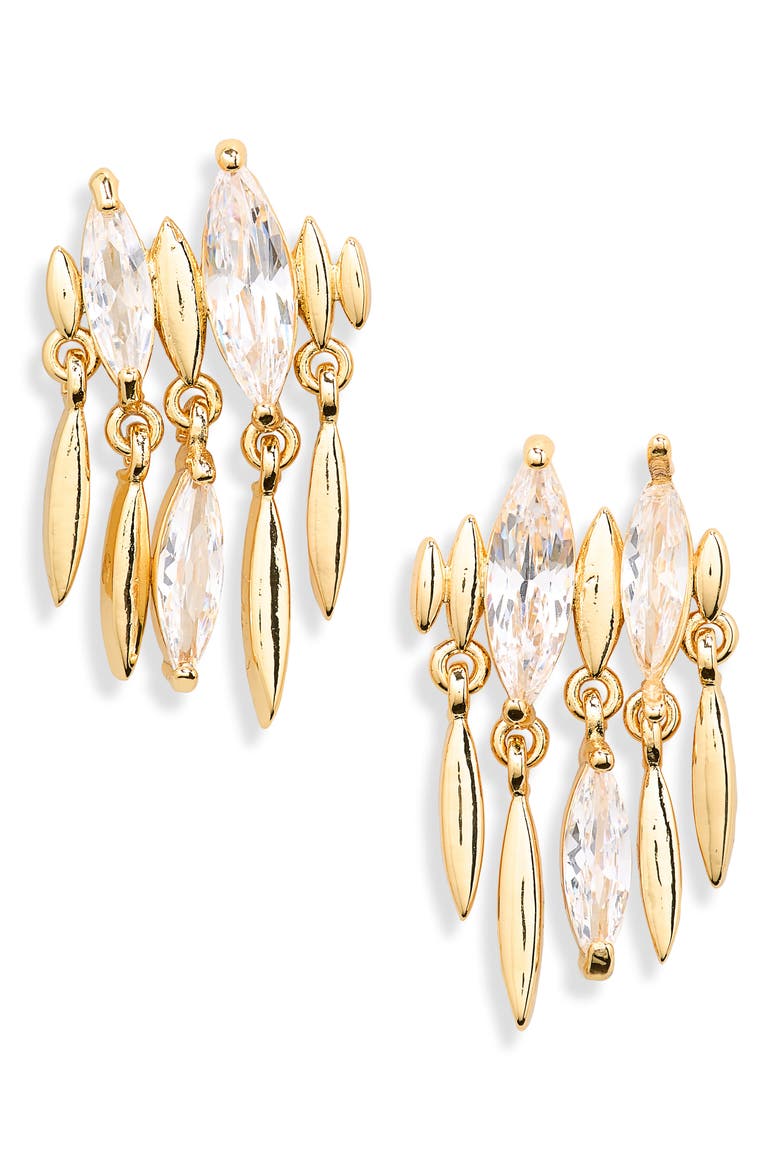 Margo Earrings, Main, color, GOLD