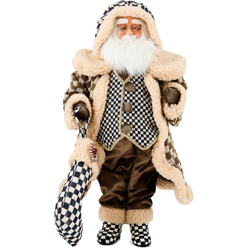 Mackenzie-childs Mackenzie Childs Gingerbread Santa Claus In Multi