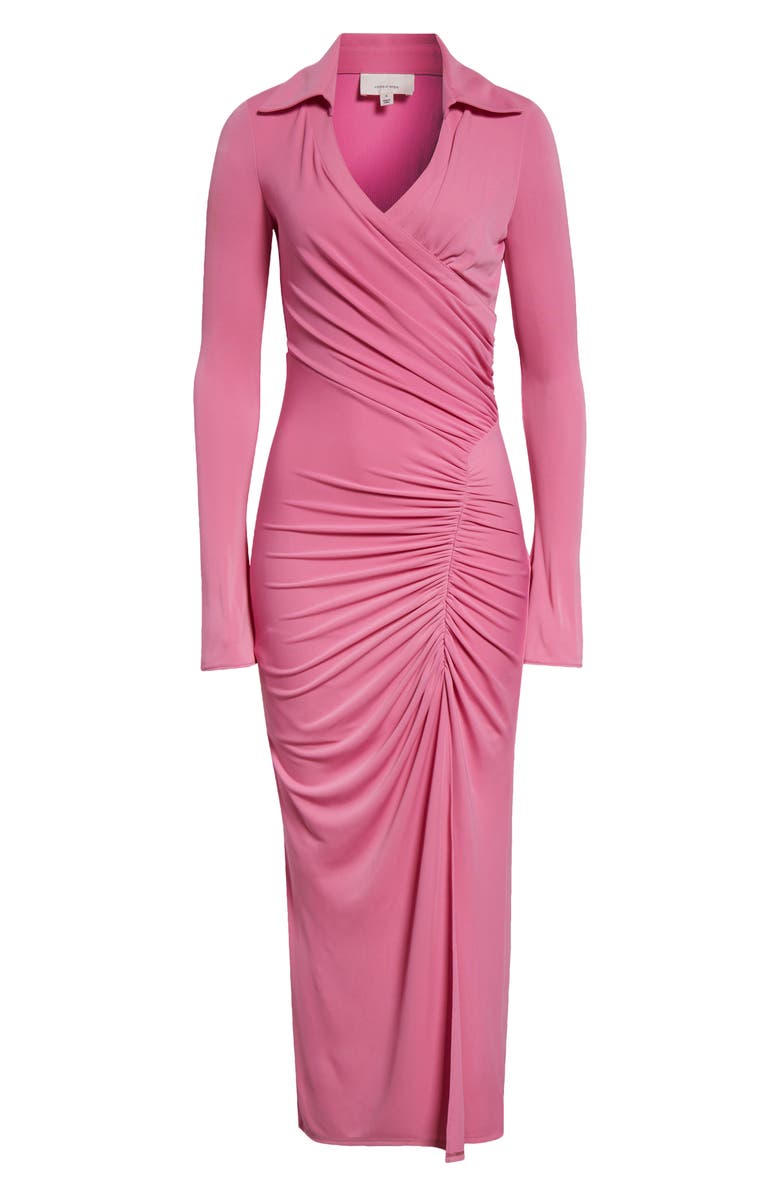 Cinq à Sept Fabia Long Sleeve Dress, Alternate, color, Calla Lily