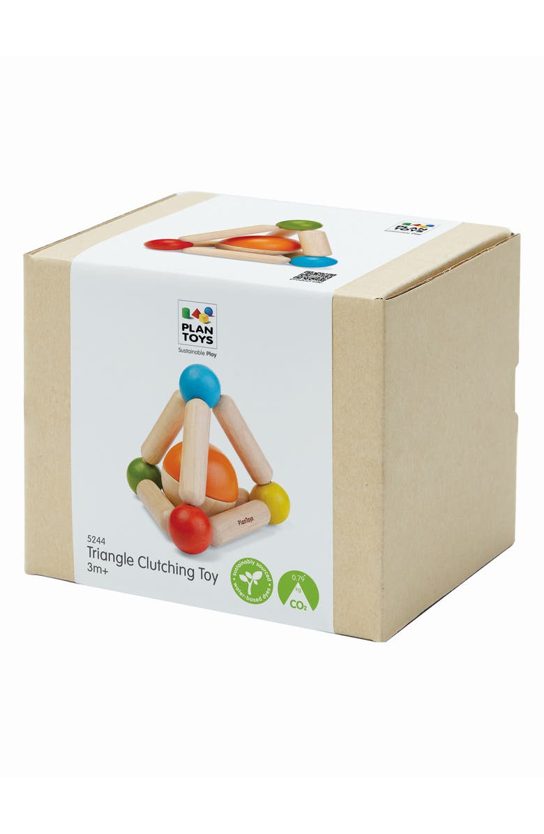 PlanToys<sup>®</sup> Triangle Clutching Toy, Alternate, color,