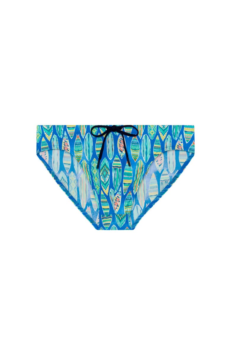 HOM Marbella Swim Mini Briefs, Main, color, Blue Print