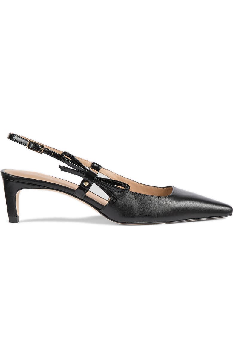 LK Bennett Marilyn Slingback Pump, Alternate, color, Black-Black