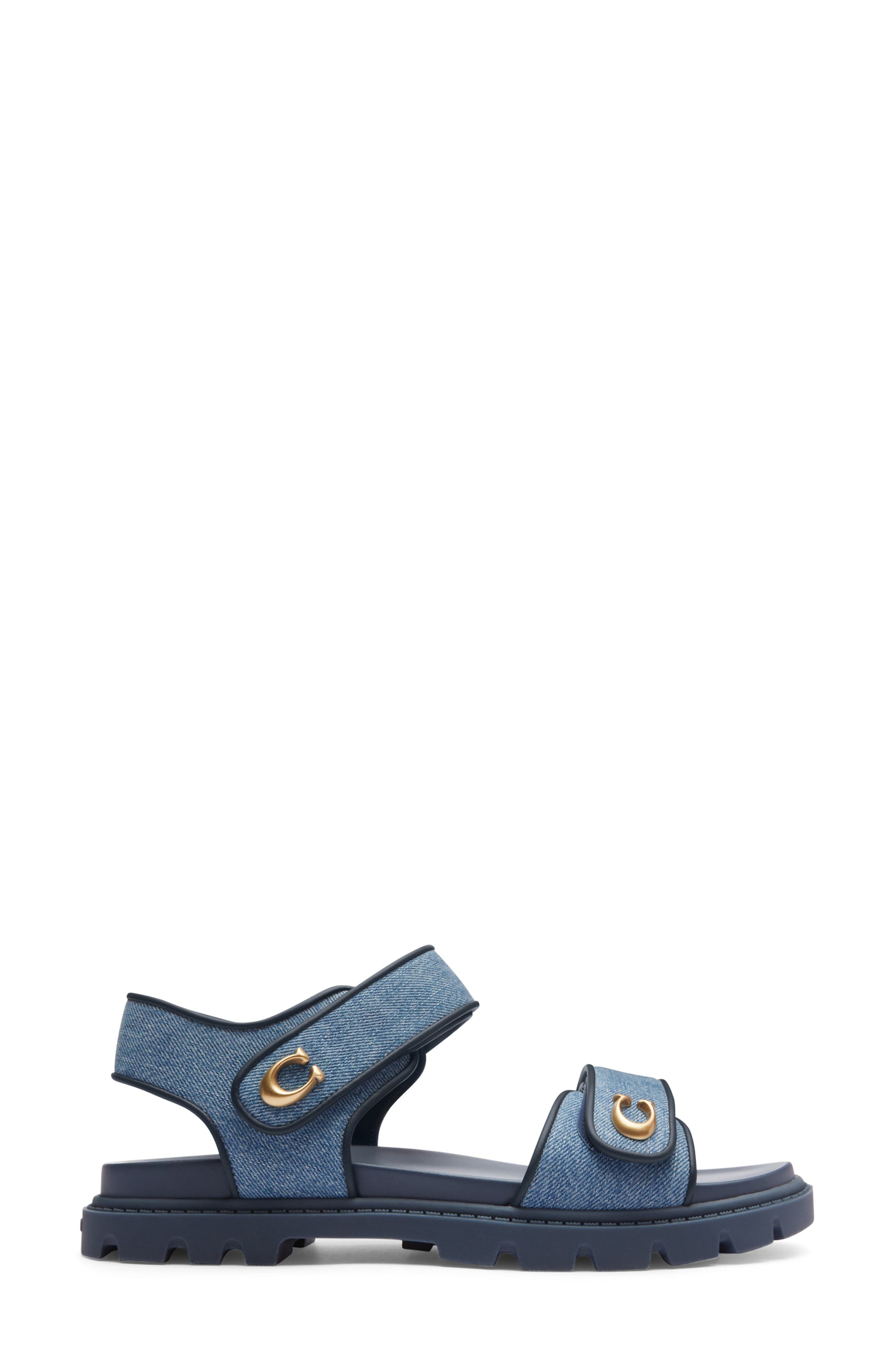 Brynn Canvas Sandal, Alternate, color, INDIGO DENIM