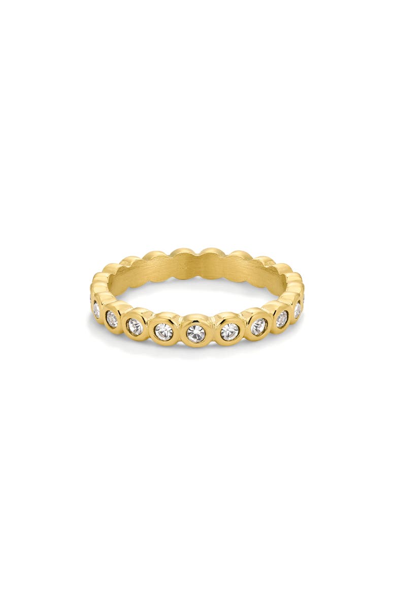 Bezel Tennis Ring, Alternate, color, GOLD