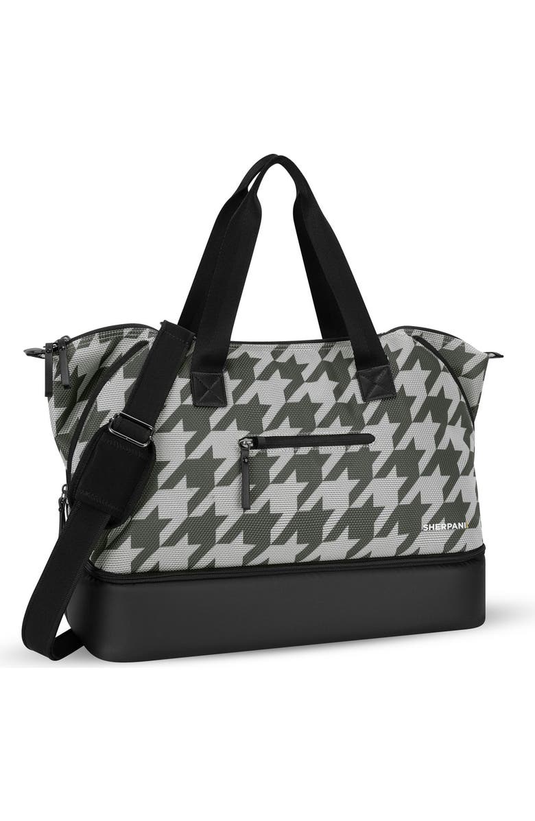 Sherpani Boston Anti-Theft Weekender Duffle Bag, Alternate, color, Houndstooth