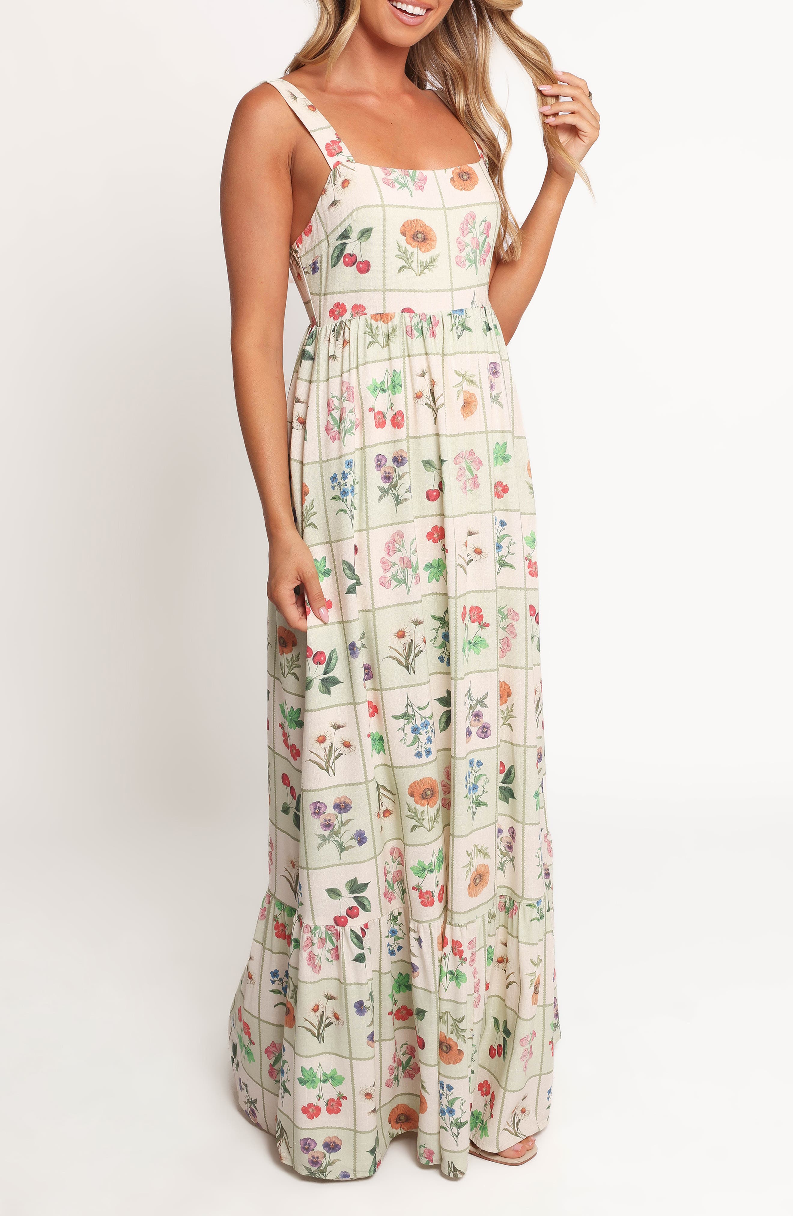 Petal & Pup Reid Printed Maxi Sundress