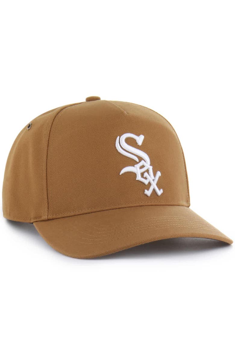 CARHARTT X 47 Men's Carhartt x '47 Brown Chicago White Sox Hitch Adjustable Hat, Alternate, color, Brown