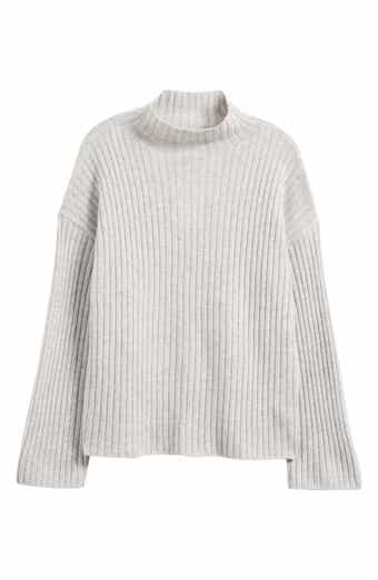Lawson Oversize Cashmere Rib Turtleneck Sweater