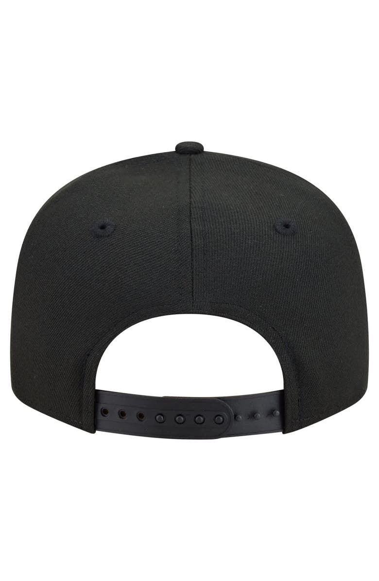 New Era Men's New Era  Black Las Vegas Raiders Core Team Script 9FIFTY Snapback Hat, Alternate, color, Black