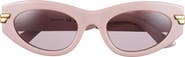 Bottega Veneta 53mm Cat Eye Sunglasses
