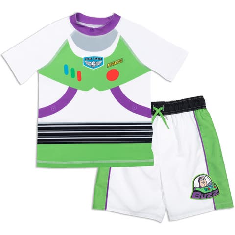 Toy Story Swimwear 2-Piece Rash Guard and Swim Trunks Set (Toddler & Little Kid)