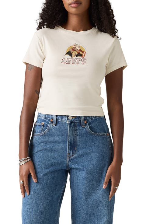Embellished Essential Logo Graphic T-Shirt
