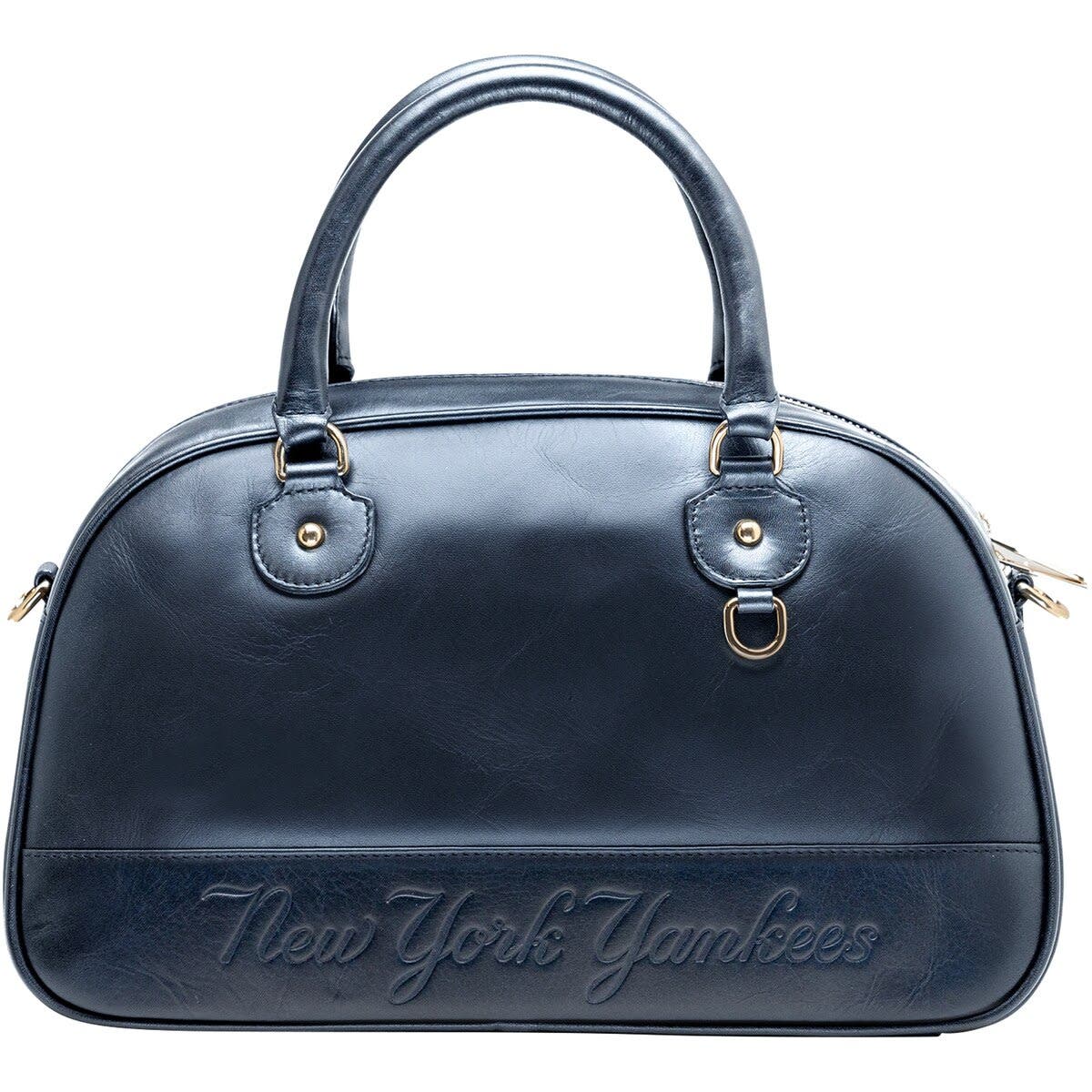 LUSSO New York Yankees Rhetta Bowler Bag, Alternate, color, Navy