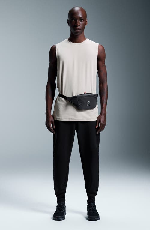 On Nyl Ripstop Belt Bag In Metallic