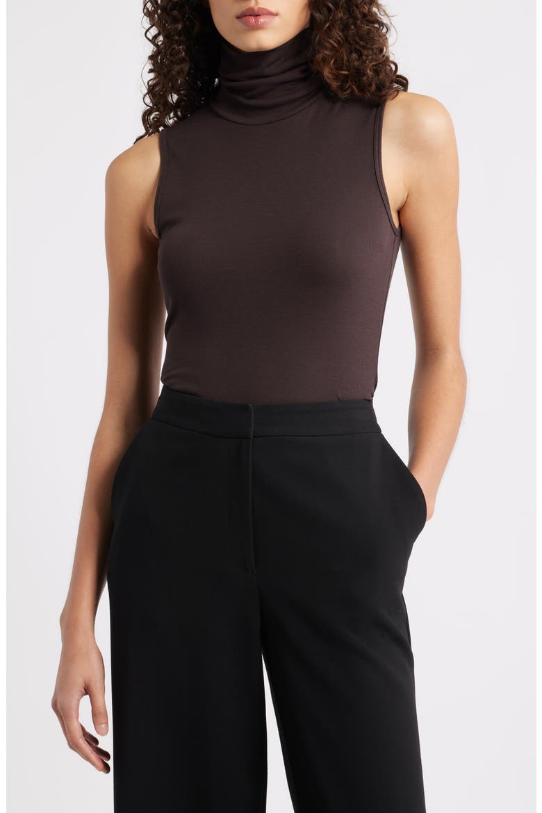 Wendel Sleeveless Turtleneck Top (Women) | Nordstrom