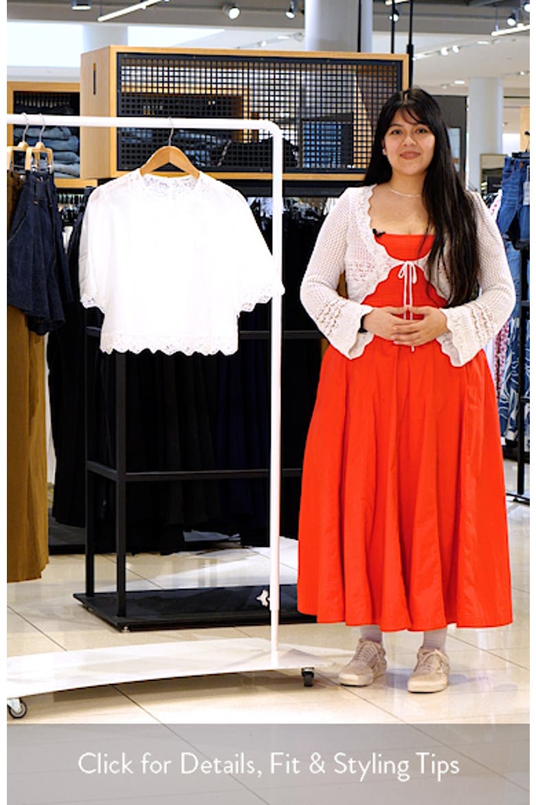 The Embroidered Ramie Top video