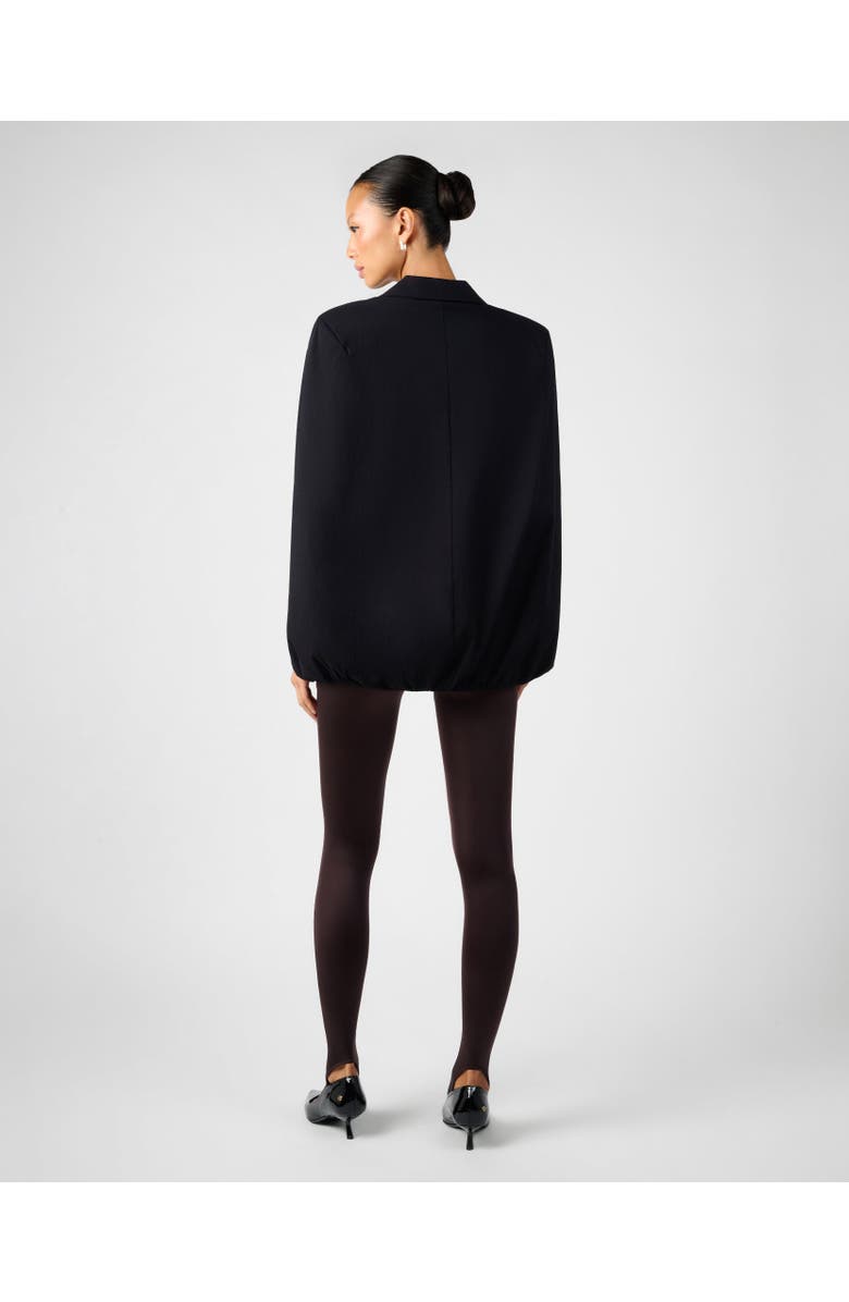 WeWoreWhat Cape Blazer, Alternate, color, Black