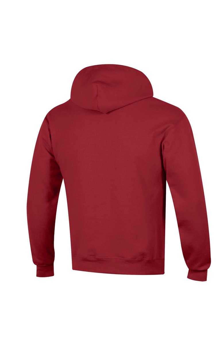 Champion Men's Champion  Crimson USC Trojans Arched Logo Fleece Pullover Hoodie, Alternate, color, 