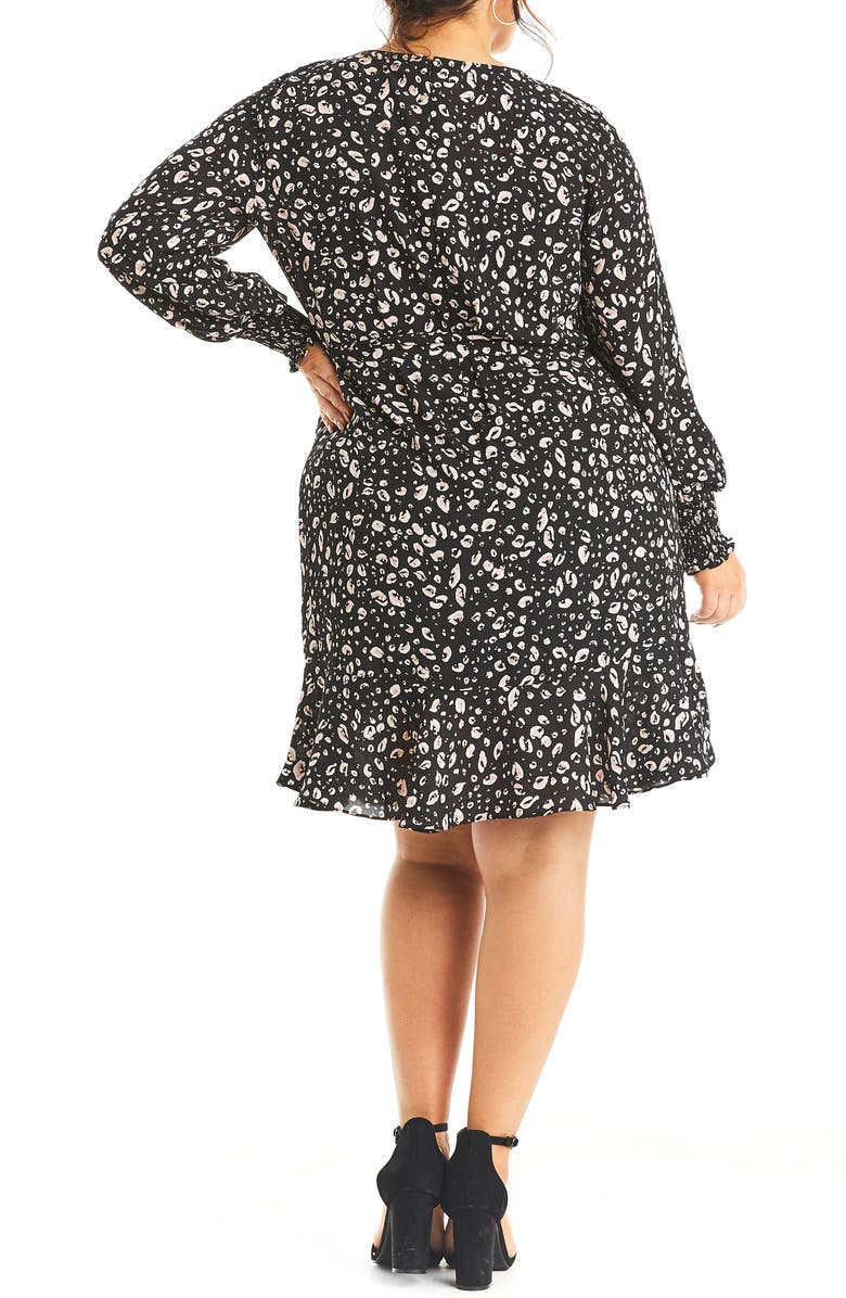 Estelle Pharah Floral Waist Tie Dress, Alternate, color,