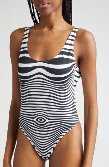 The Marinière Body Morphing One-Piece Swimsuit