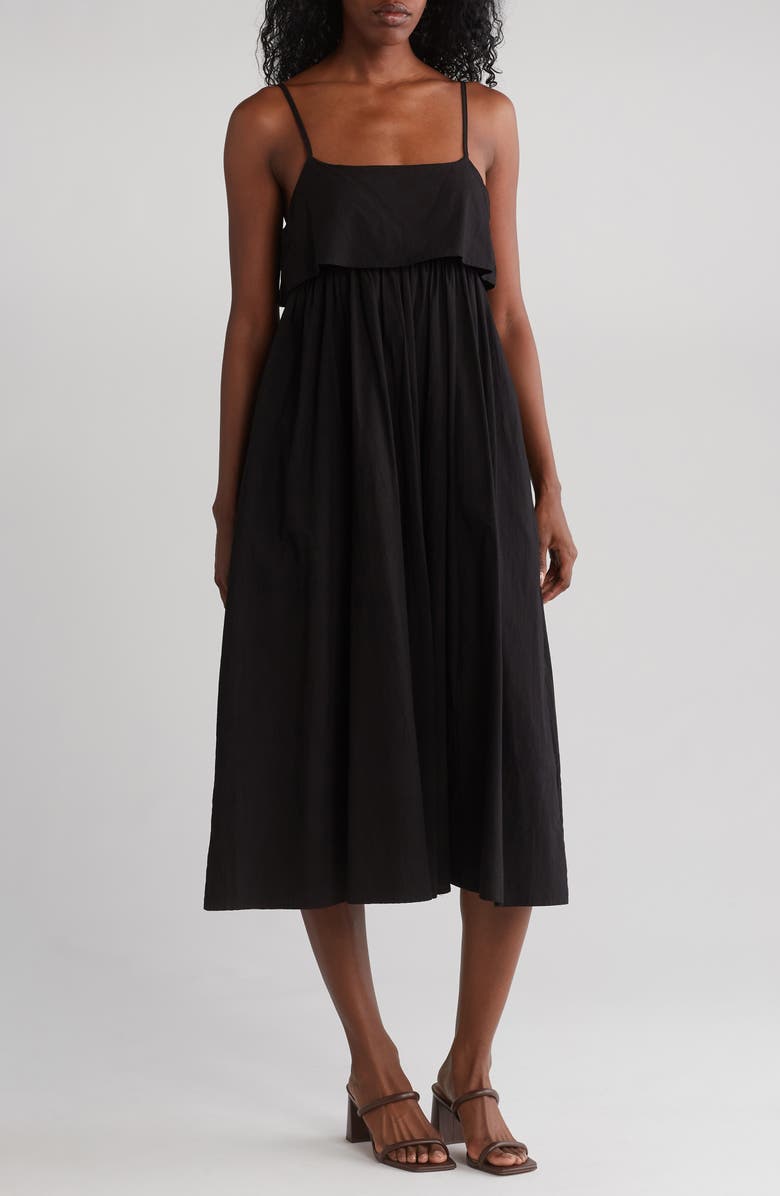 STITCHDROP Bahamas Popover Midi Dress, Main, color,