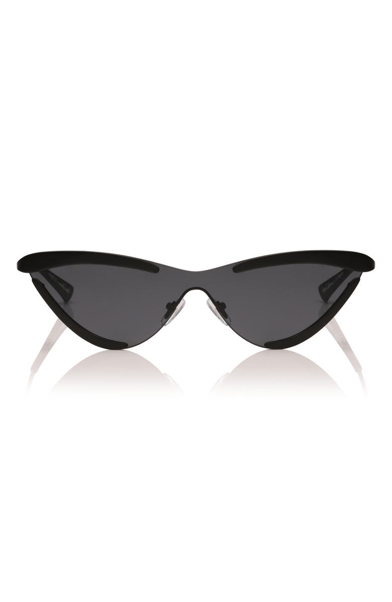 Adam Selman X Le Specs Luxe The Scandal 142mm Cat Eye Sunglasses, Main, color,