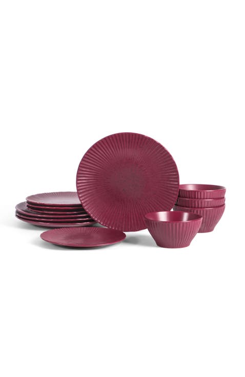 Arlo Stoneware 12-Piece Dinnerware Set