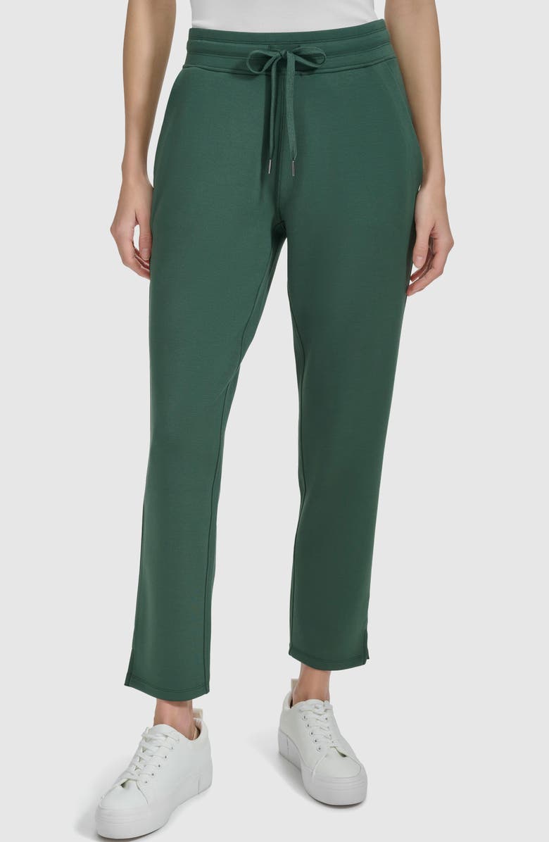 Andrew Marc Sport Lightweight Scuba Knit Ankle Pants, Main, color, 