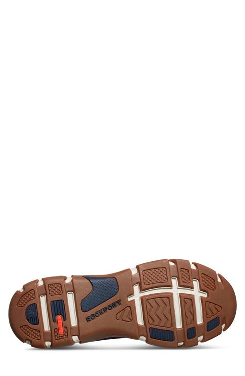 Rockport Rafferty Step Activated Sneaker In Dark Blue