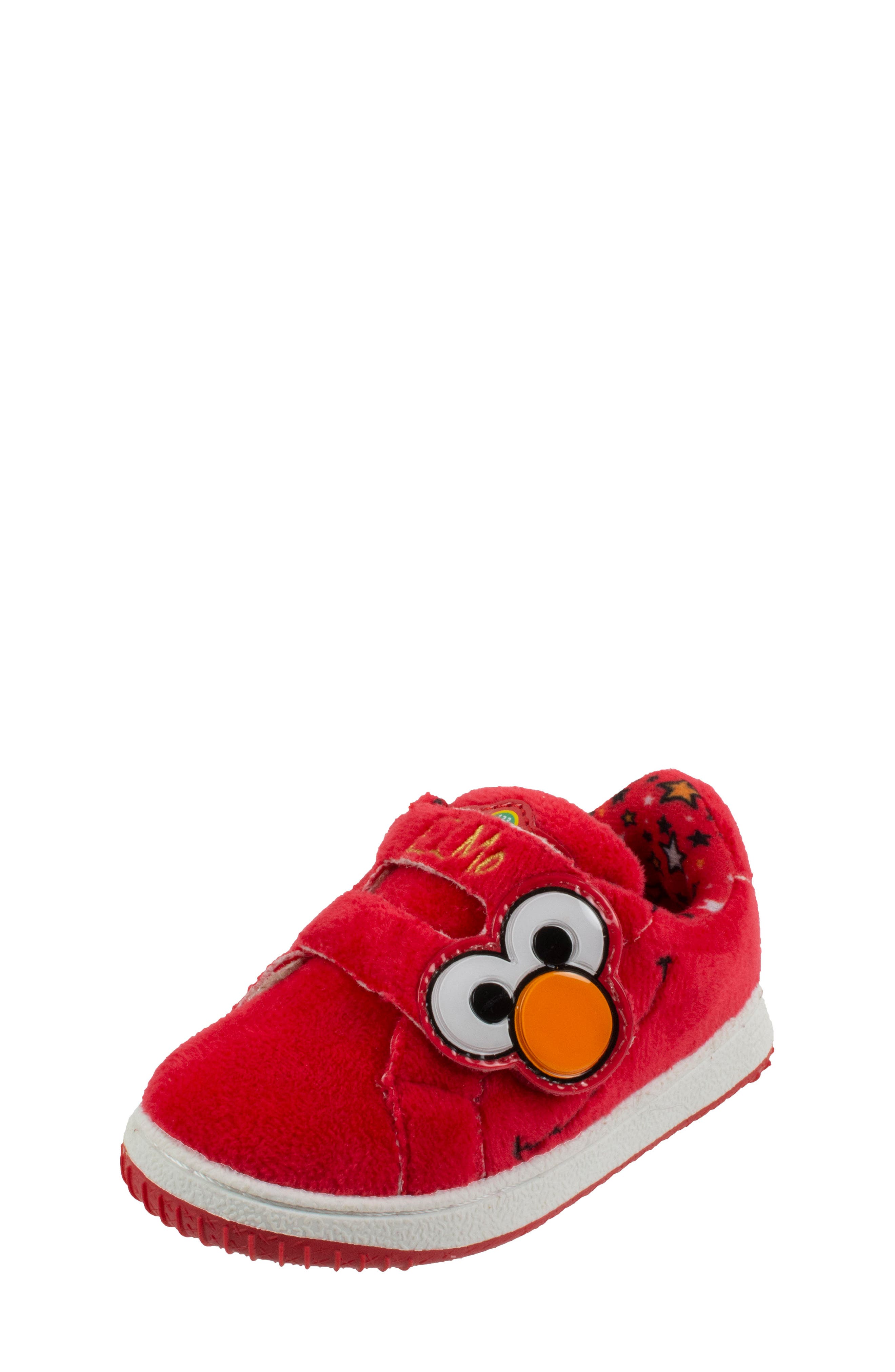 SG Footwear Kids' Sesame Street Elmo Faux Fur Sneaker, Main, color, 