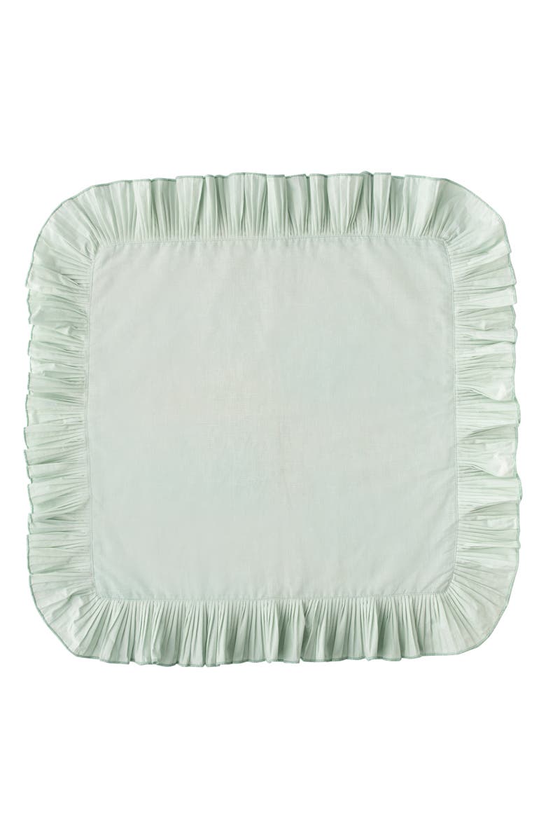 Juliska Mademoiselle Ruffle Cotton Blend Napkin, Alternate, color, 