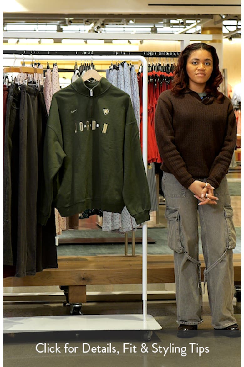 Flight Oversize Fleece Quarter Zip Pullover video
