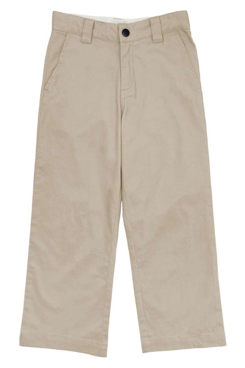 Kids' On Repeat Twill Straight Leg Pants, Main, color, KHAKI