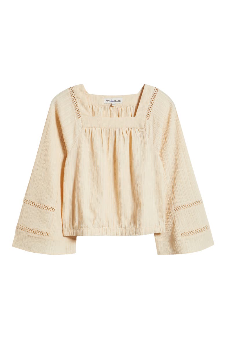 Bohemian Long Sleeve Top, Alternate, color, PEARL