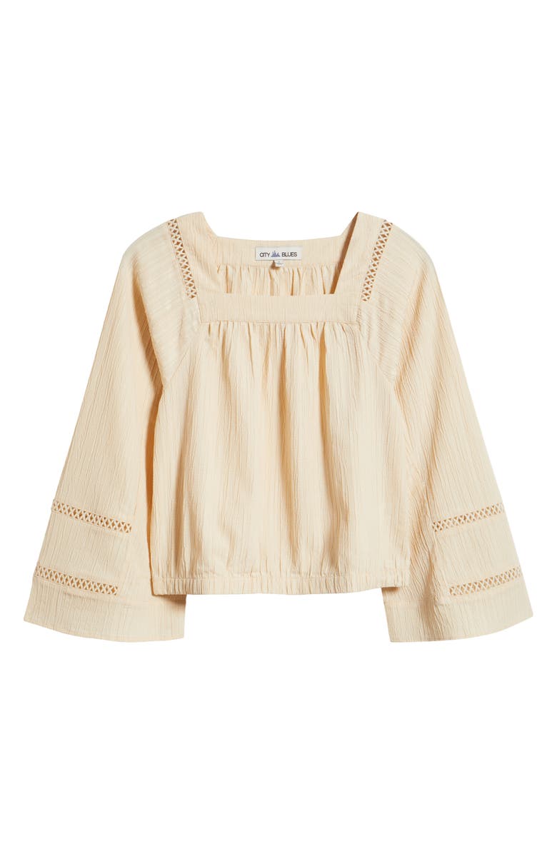 CITY BLUES Bohemian Long Sleeve Top, Alternate, color, 