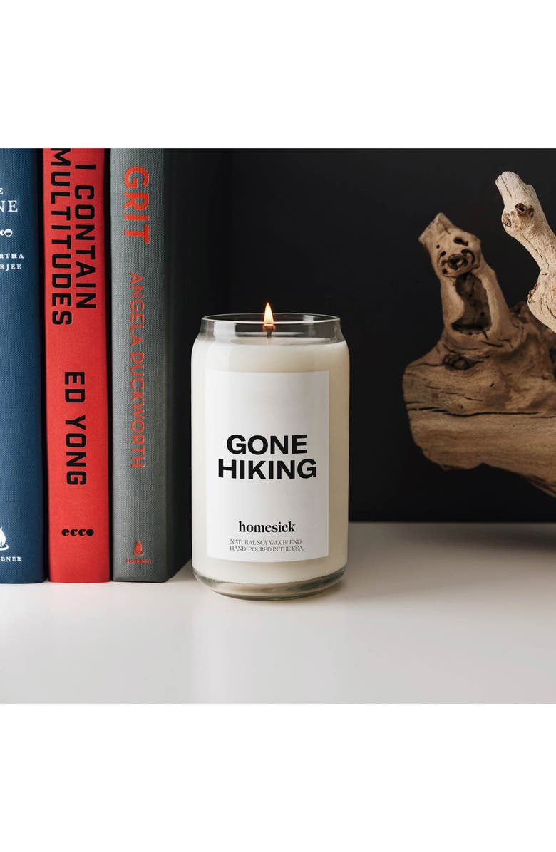 homesick Gone Hiking Candle, Alternate, color,