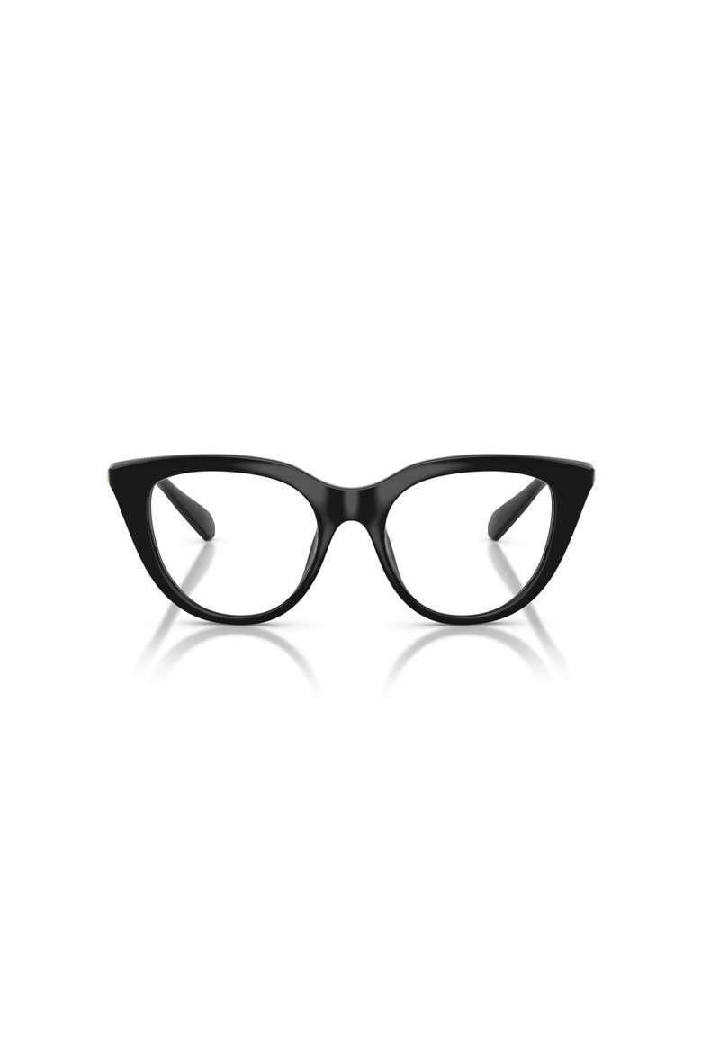 51mm Cat Eye optical glasses, Alternate, color, Black