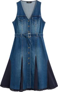 Desigual Sleeveless Denim Dress