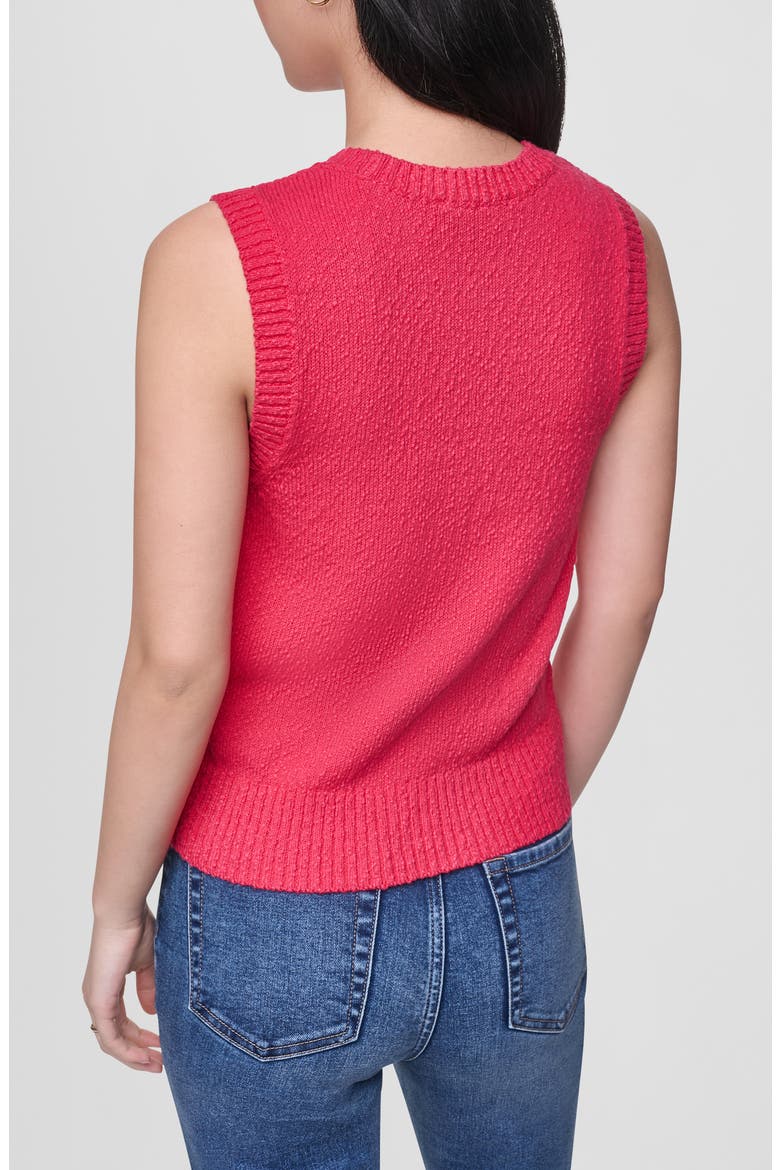 Sleeveless Sweater Tank, Alternate, color, PUNCH