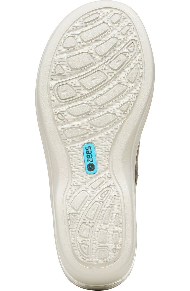 BZees Deluxe Sandal, Alternate, color, Taupe