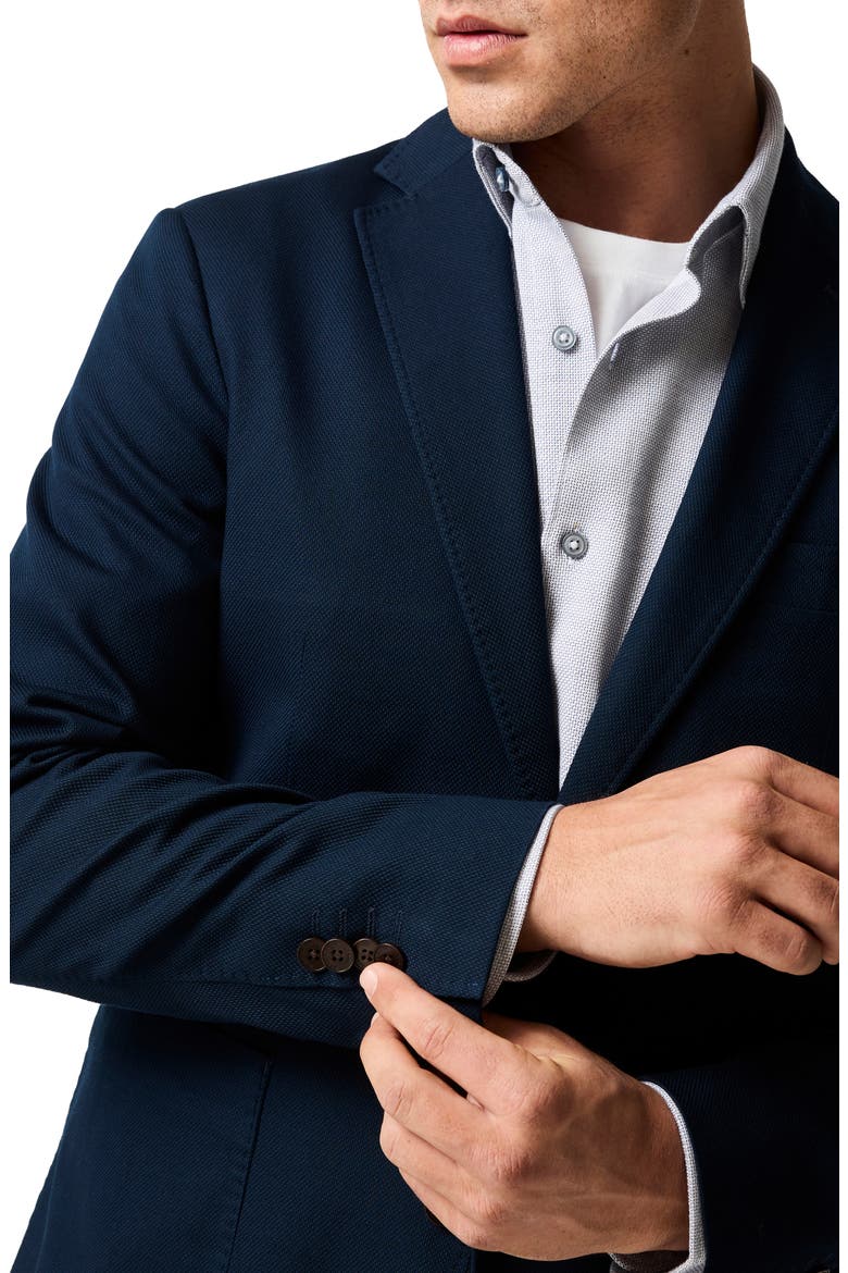 Airtex Brushed Softie Sport Coat, Alternate, color, NAVY