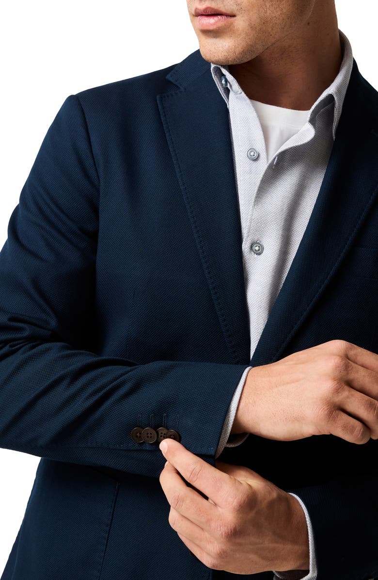 Rodd & Gunn Airtex Brushed Softie Sport Coat, Alternate, color, Navy
