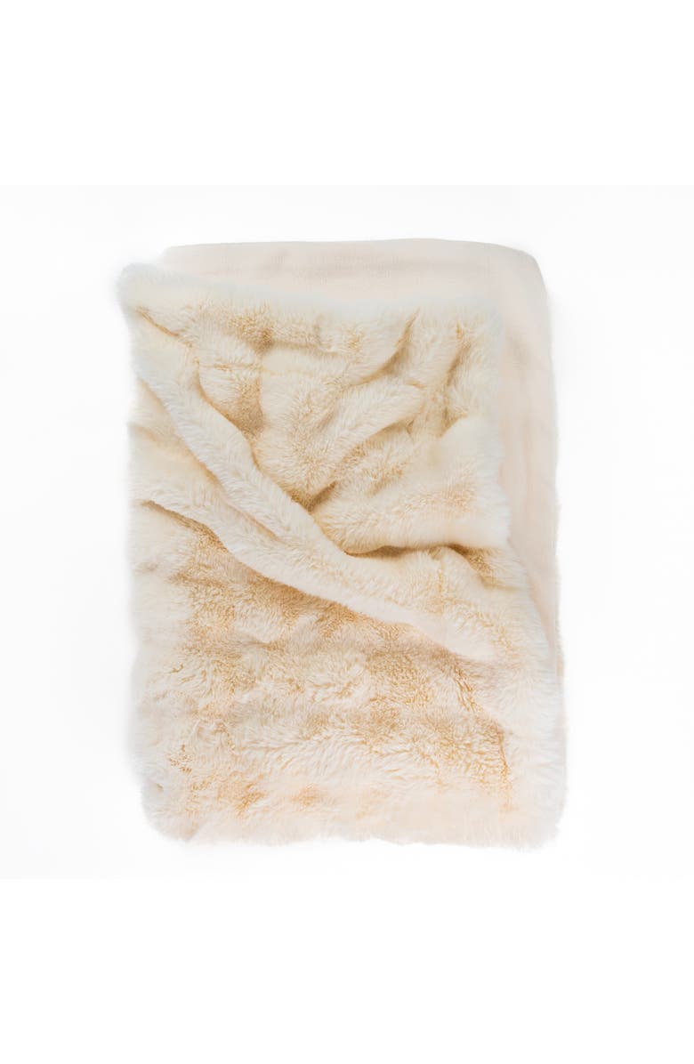 Prince of Scots Southampton Home Cloud Throw, Main, color, Champagne Mist