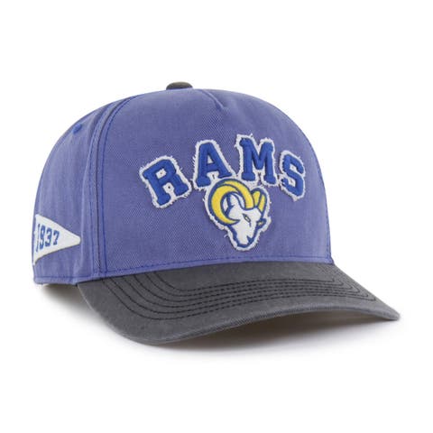 Men's '47 Royal Los Angeles Rams  Calderwood Well Worn Hitch Adjustable Hat