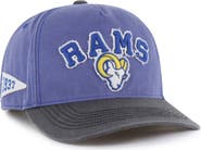 '47 Men's '47 Royal Los Angeles Rams Calderwood Well Worn Hitch Adjustable Hat