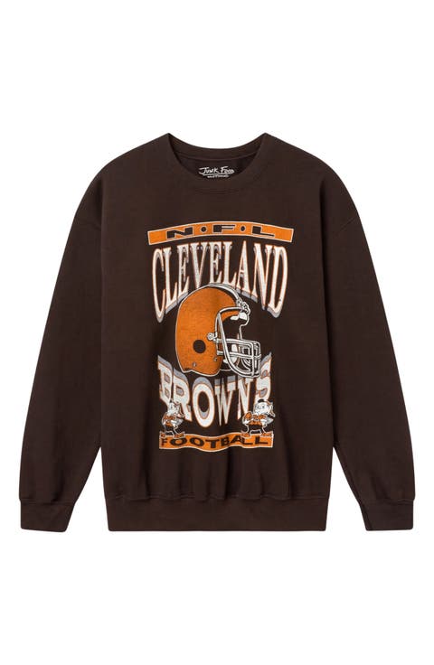 Cleveland Browns Helmet Crewneck Sweatshirt