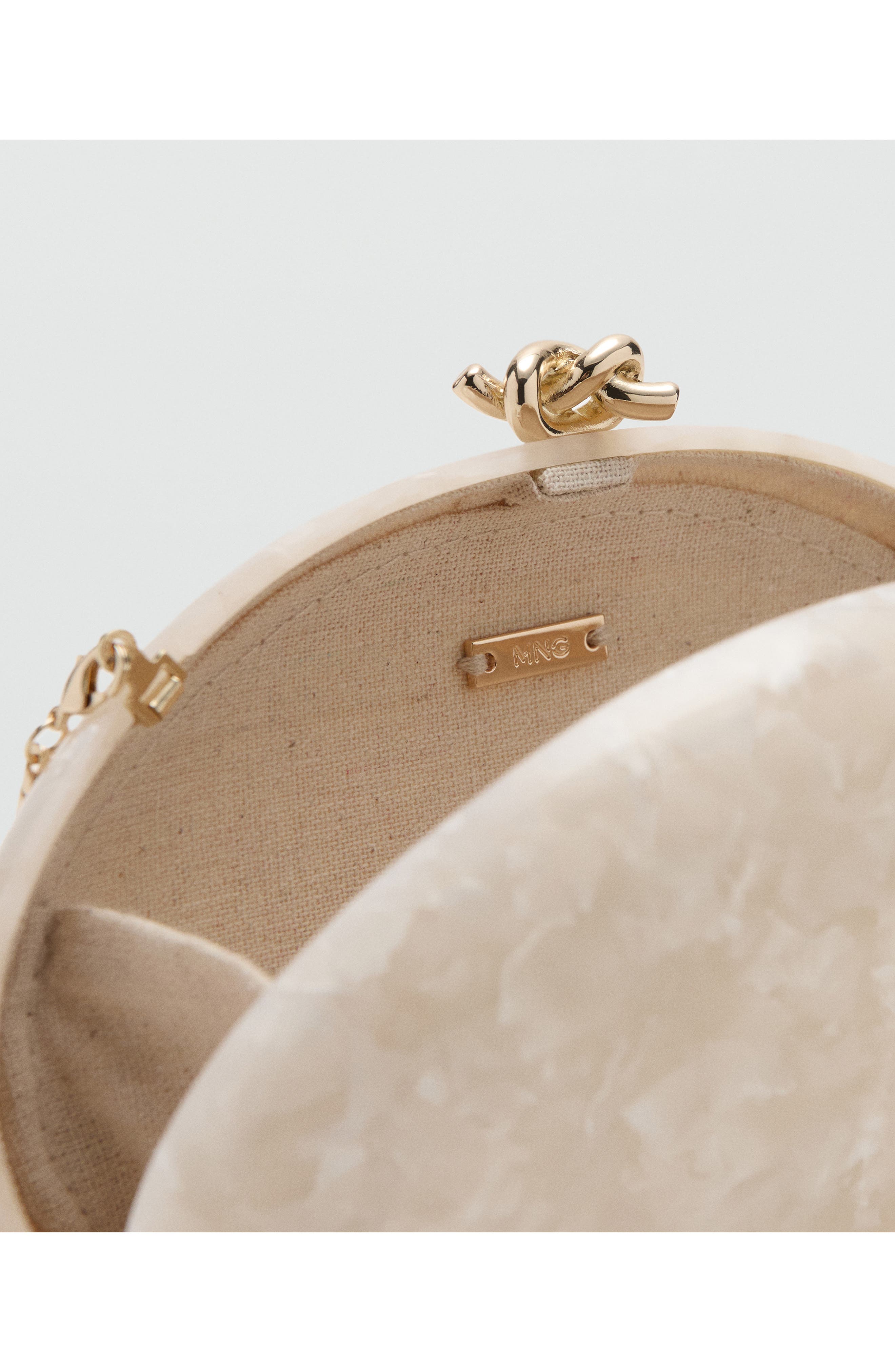 Pearl Effect Clutch, Alternate, color, IVORY WHITE