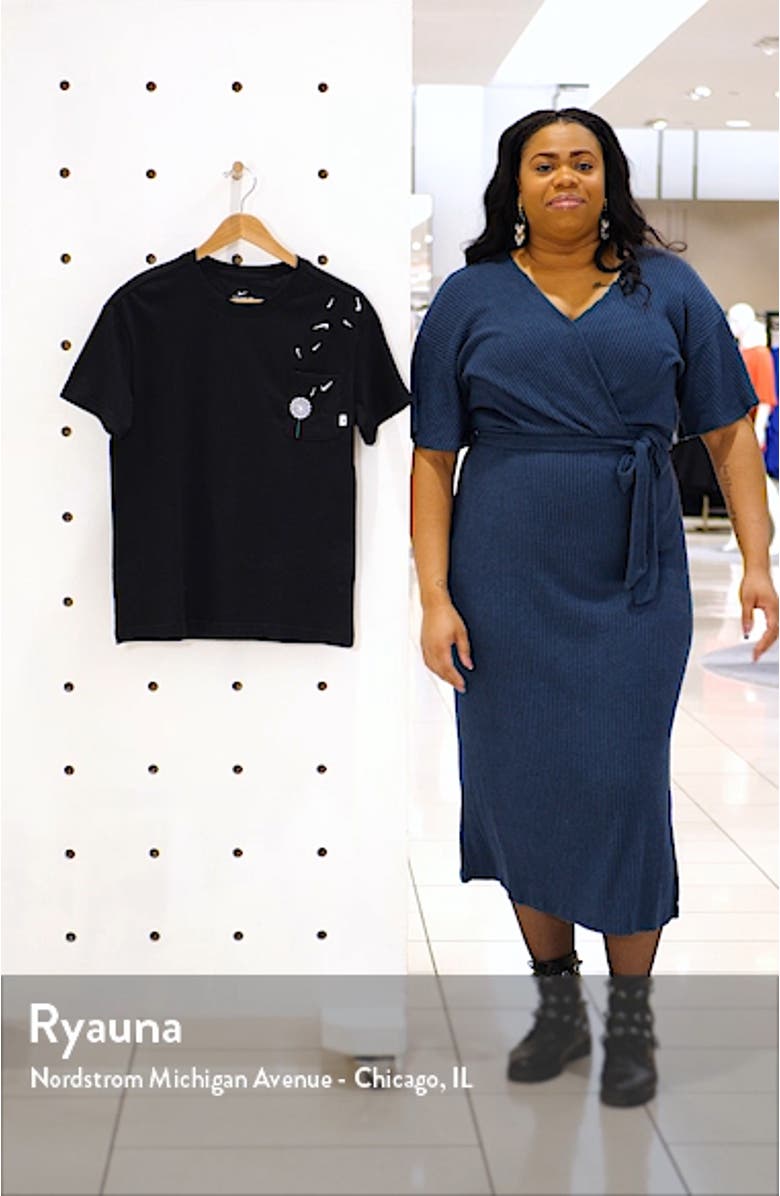 Sportswear Dandelion Logo Cotton T-Shirt, sales video thumbnail